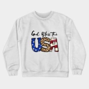 God Bless the Usa Crewneck Sweatshirt